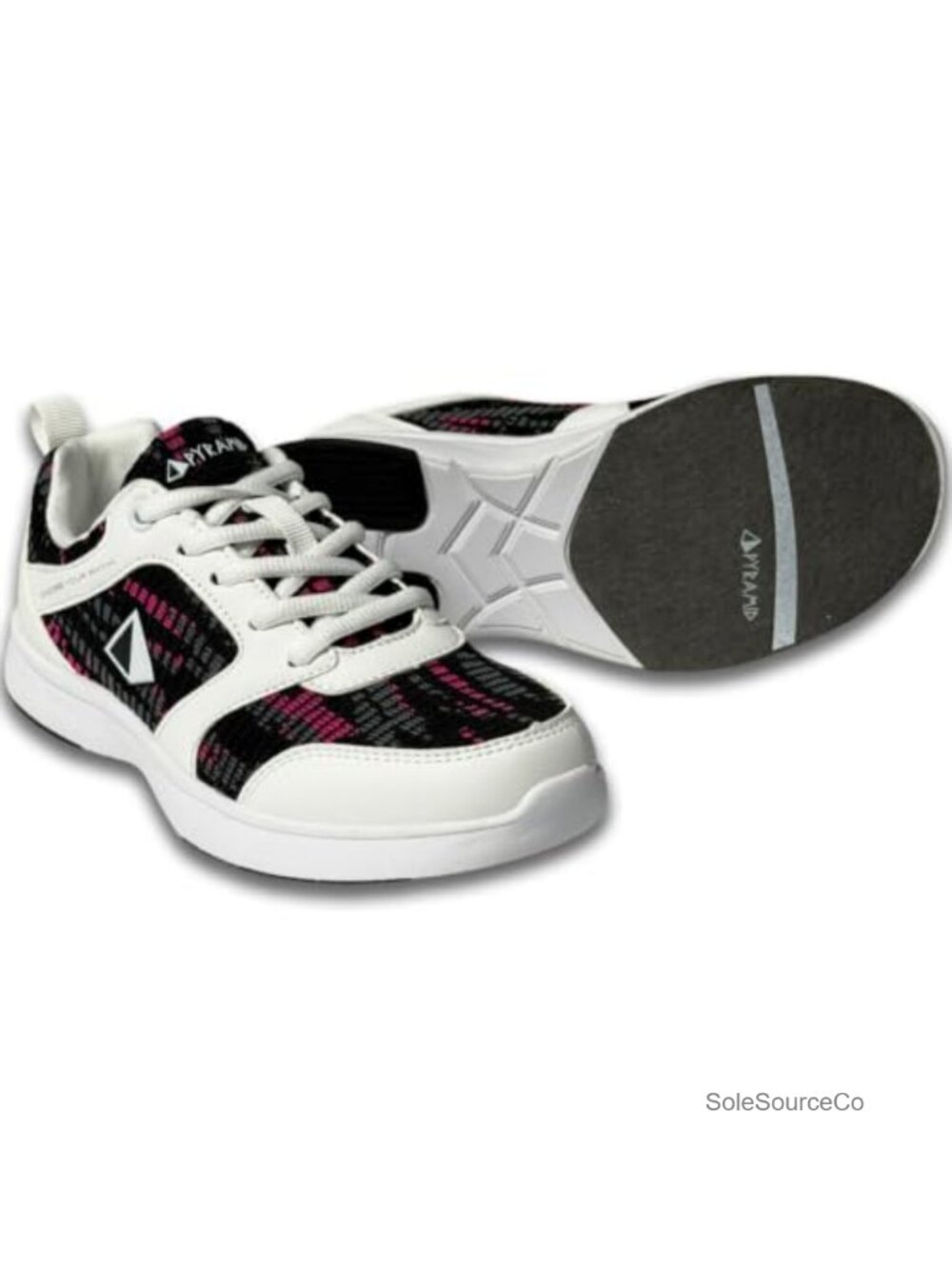 Women's Lightweight Mesh Bowling Shoes Lace-Up Comfort Athletic